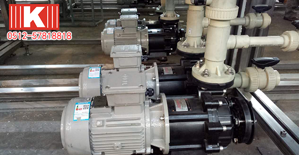 磁力驱动泵在杭州某客户现场使用案例-昆山国宝过滤机有限公司