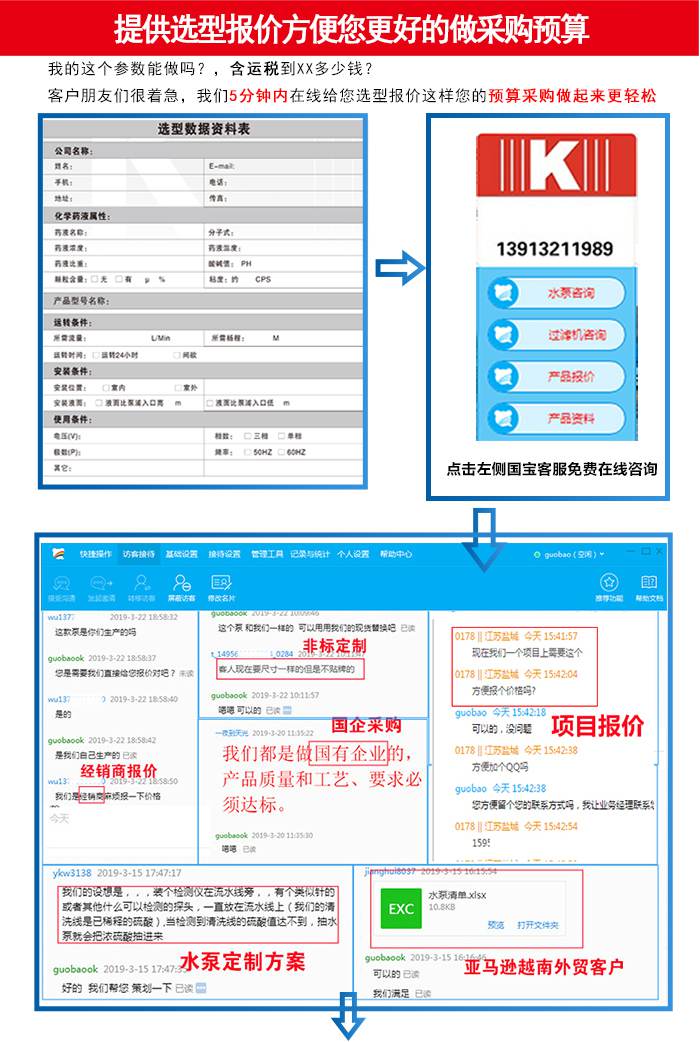 PP塑料耐酸碱自吸泵选型流程