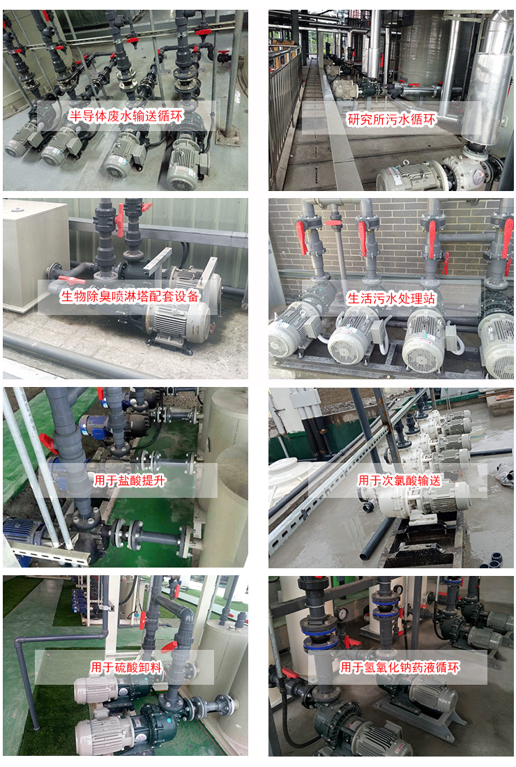 3.75kw小型耐酸碱自吸泵应用领域